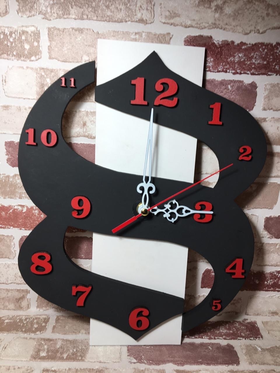 Decorative Modern And Contemporary Wall Clock Laser Cut CDR File