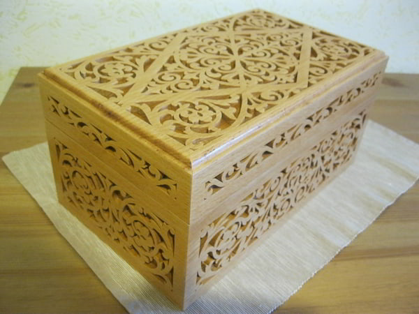 Decorative Wooden Box 6mm Laser Cut CDR File