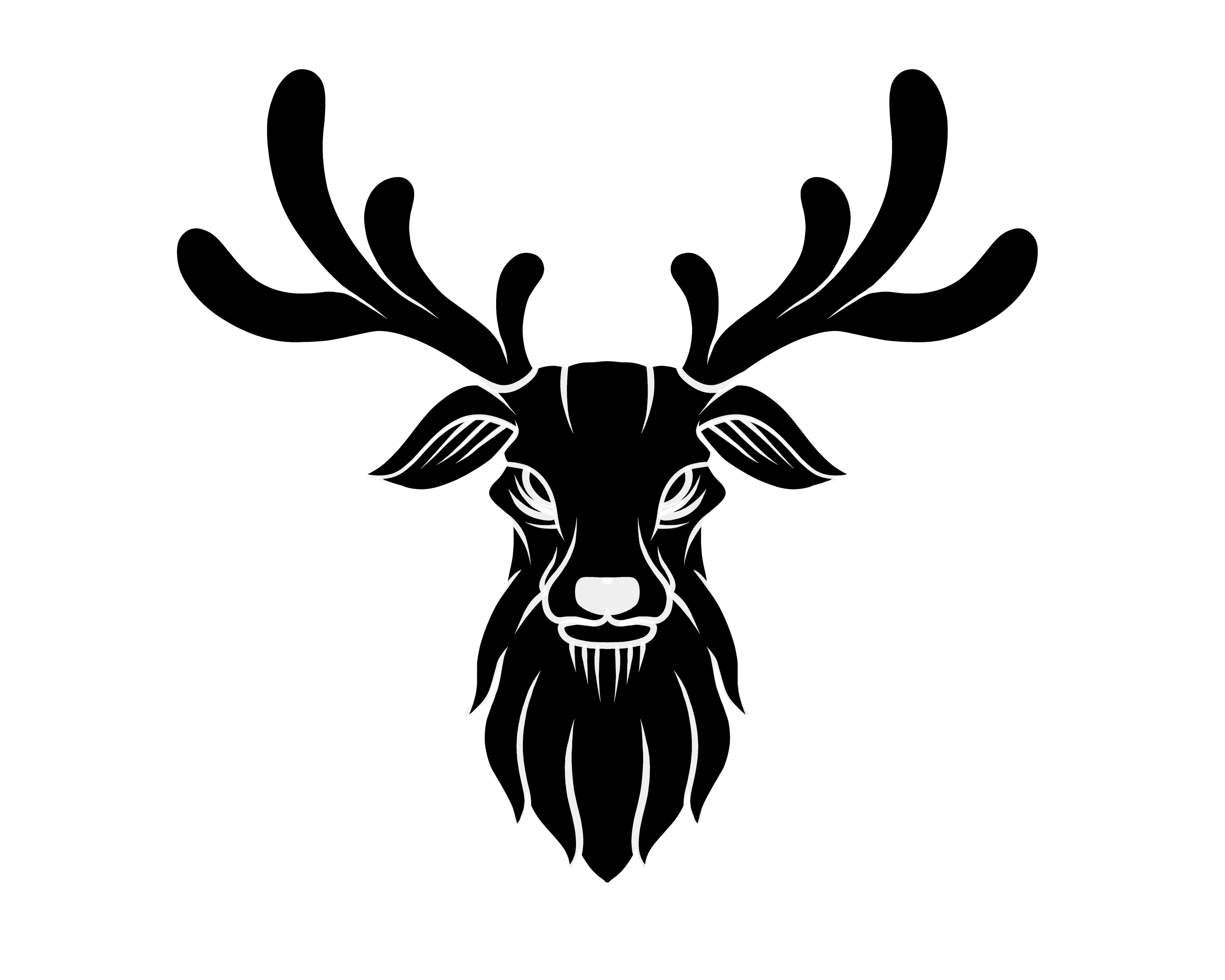 Deer Laser T Shirt Printing Free Illustrator Vector File