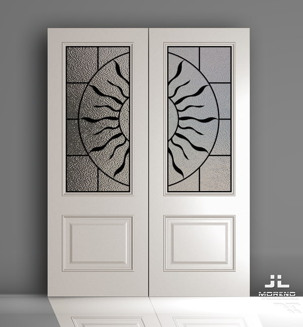 Door Grill Drawing Free DWG File