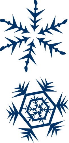 Double Snowflake SVG File