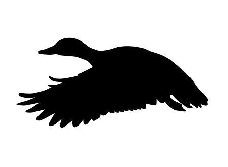 Duck Template Laser Cut DXF File | Vectors File