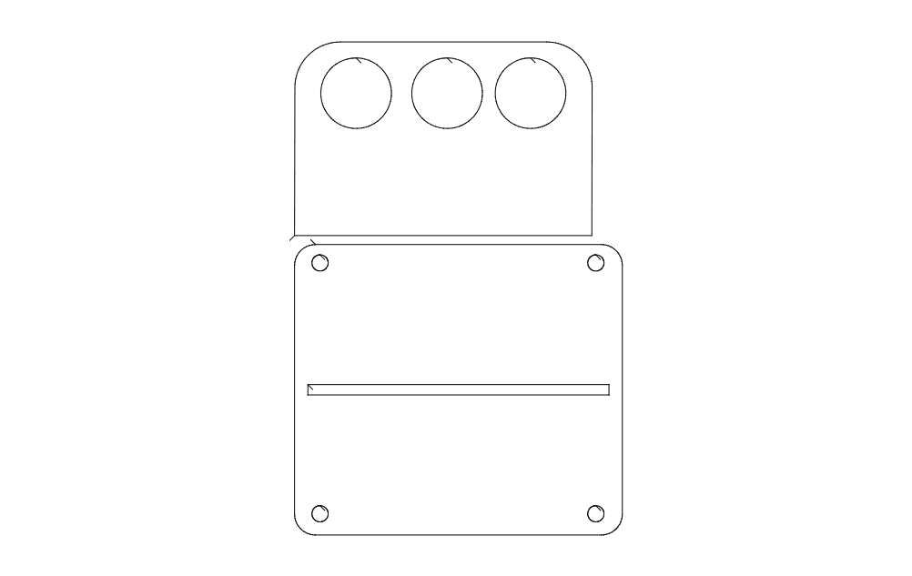 Engine Lift Bracket Cp Free DXF Vectors File