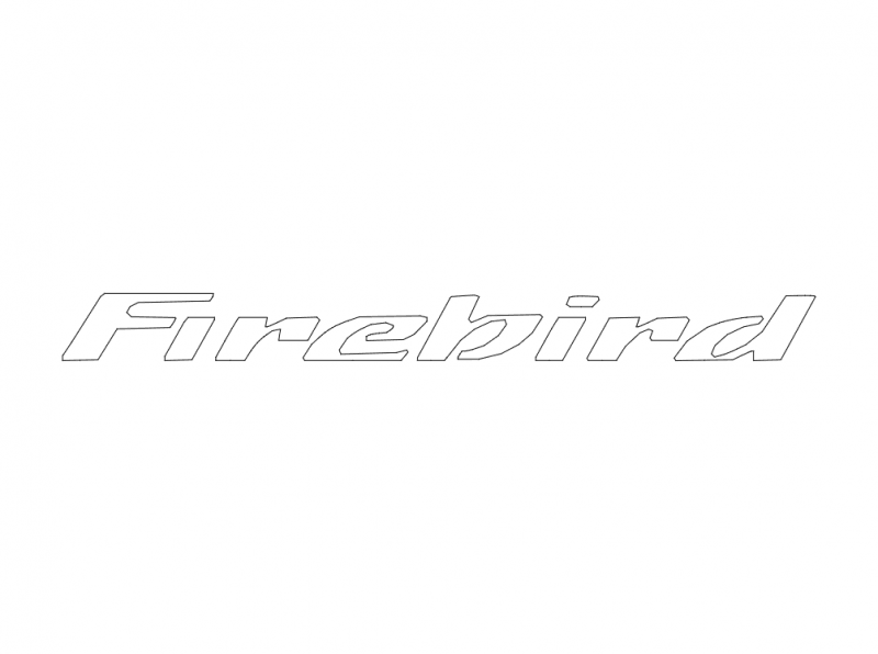 Firebird Vector DXF File