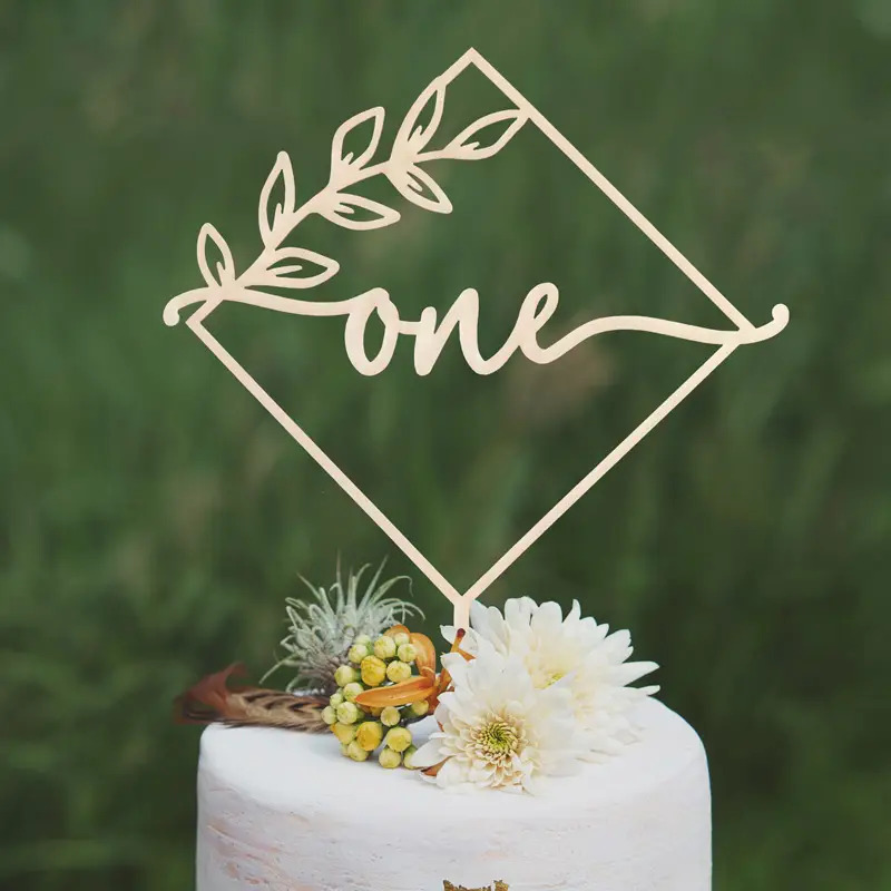 First Birthday Cake Topper CDR File