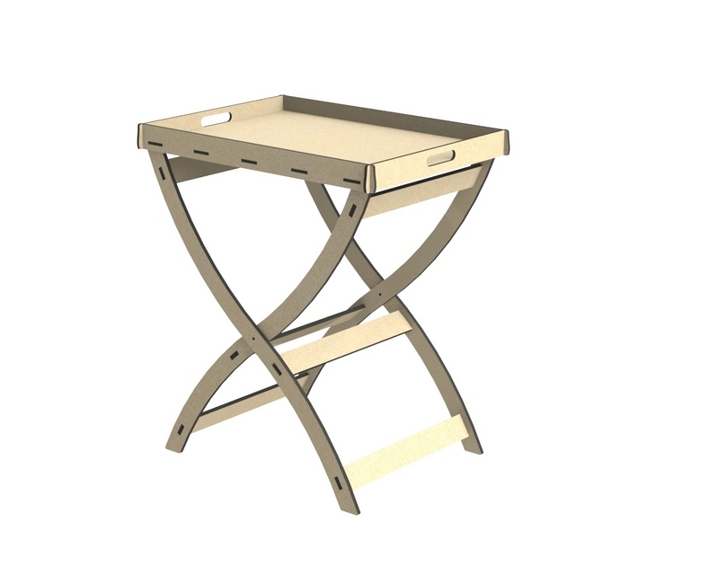 Folding Table Template CDR Vectors File