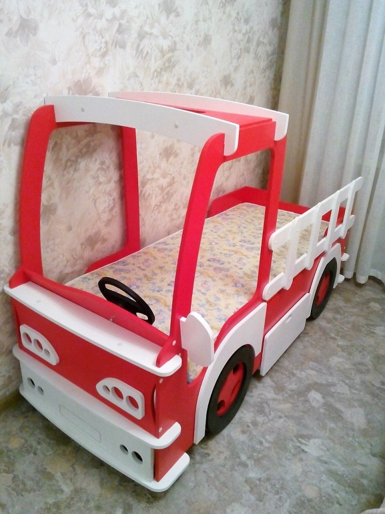 Free Download Truck Bed For Kids Laser Cutting CNC File CDR File