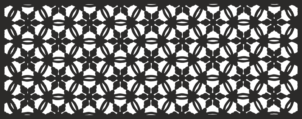 Geometric Floral Pattern File Free Vector CDR File