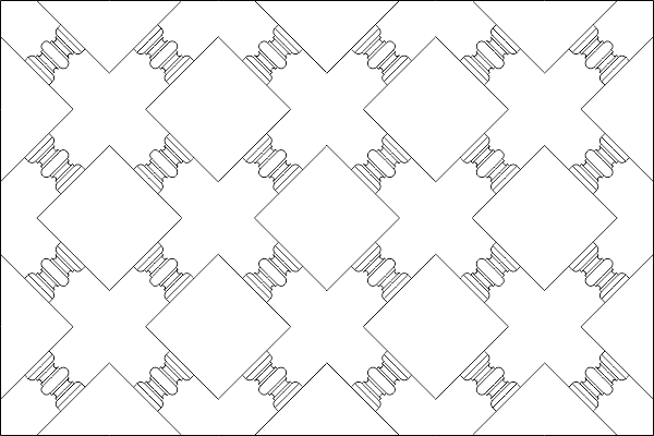Geometric Pattern Free DWG File