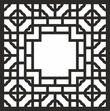 Geometric Pattern Square Vector Free CDR Vectors File