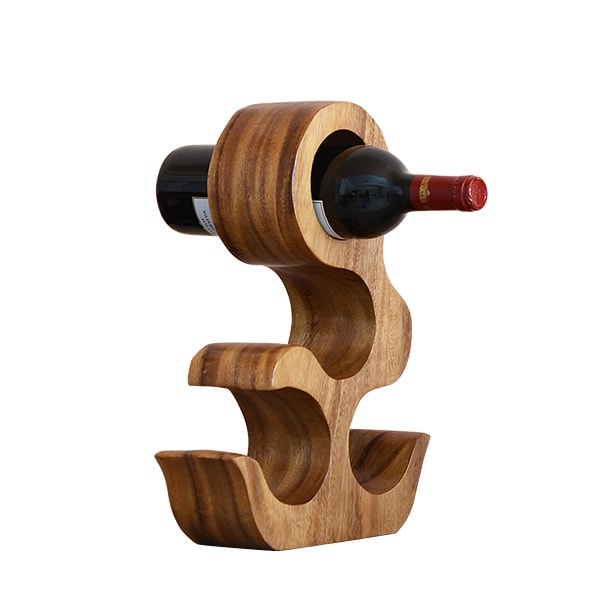 Geometric Wine Bottle Rack Bar CDR File