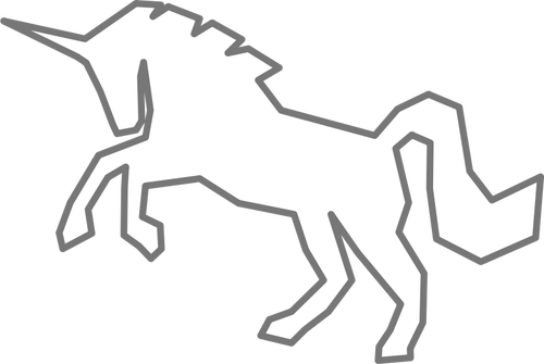 Geraspora Unicorn Vector SVG File