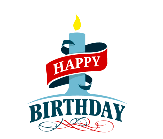 Happy Birthday Greeting Design Invitation Card Free Vector