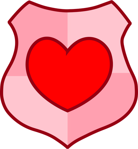 Heart Shape Love Sticker SVG File