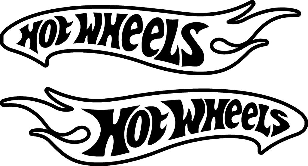 Hot Wheels D DXF Vectors File