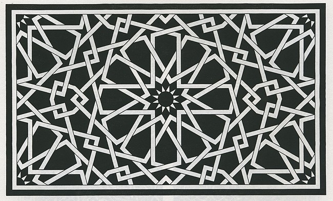 Islamic Art 2 DXF File