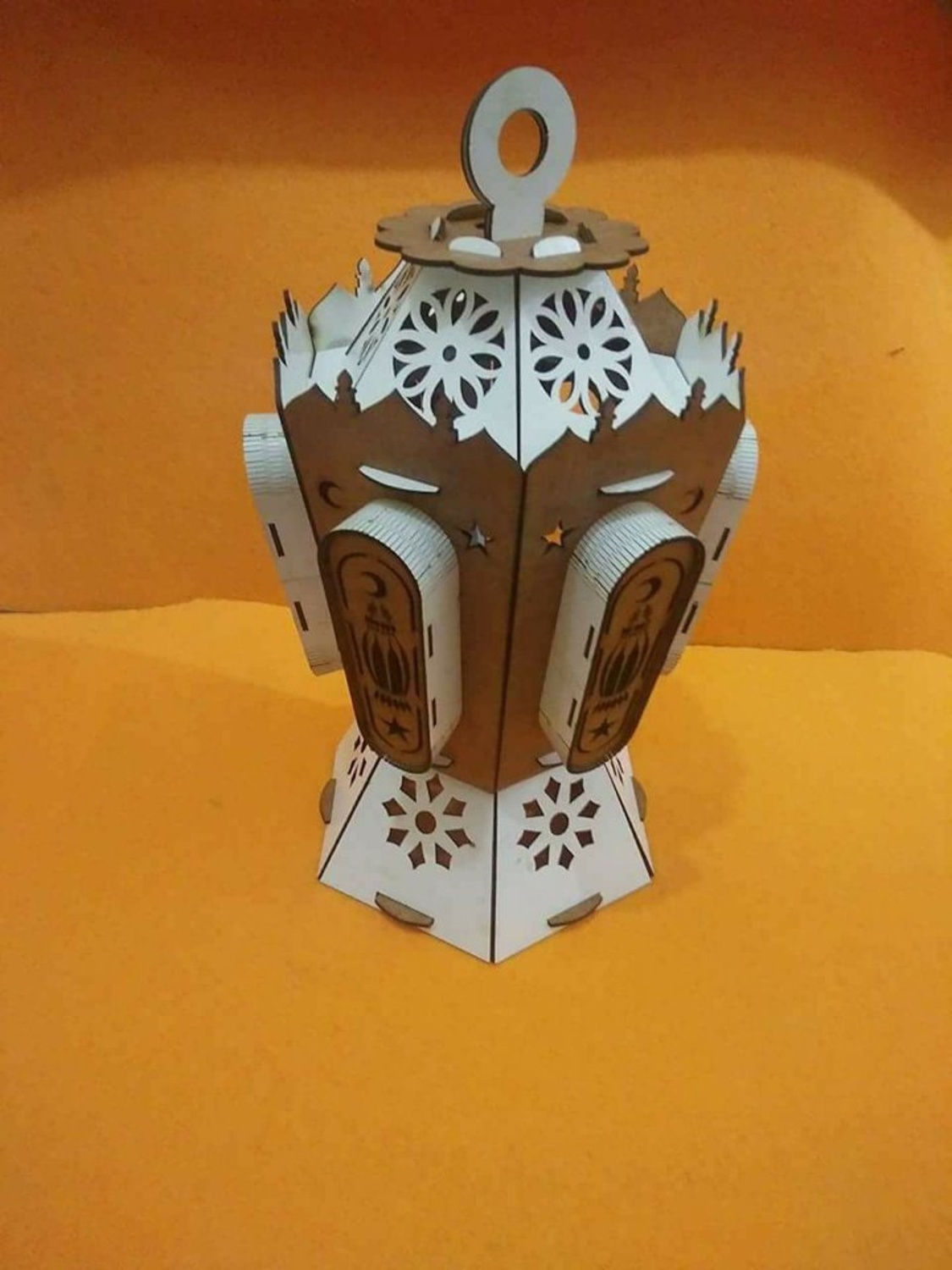 Islamic Wooden Ramadan Lantern Laser Cut CDR File