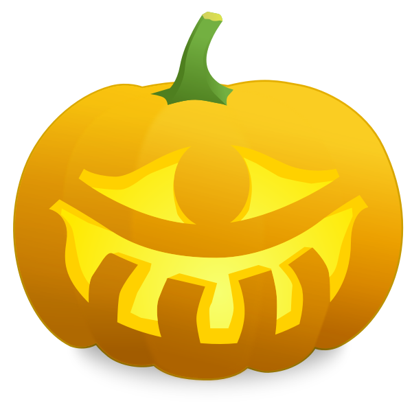 Jackolantern Ignac Pumpkin Vector SVG File