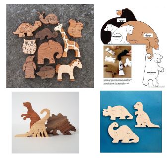 Jigsaw Puzzle Toys Laser Cut CDR File