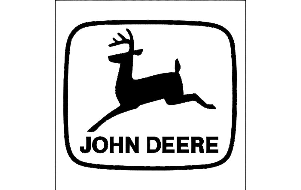 john deere logo vector