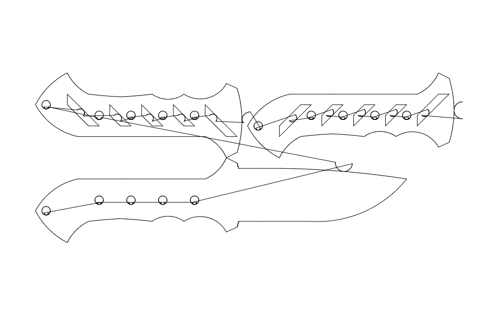 Knife Free DXF Vectors File