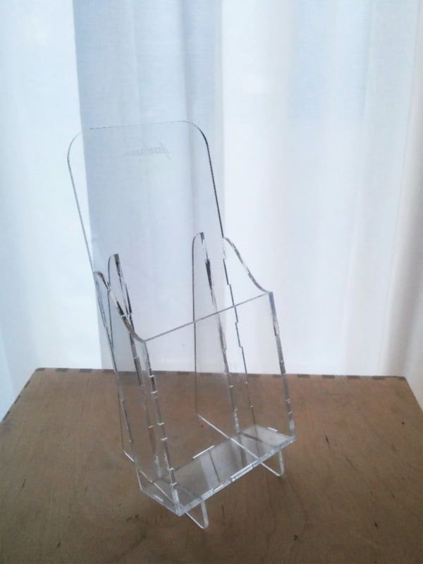 Laser Cut Acrylic Display Stand CDR File