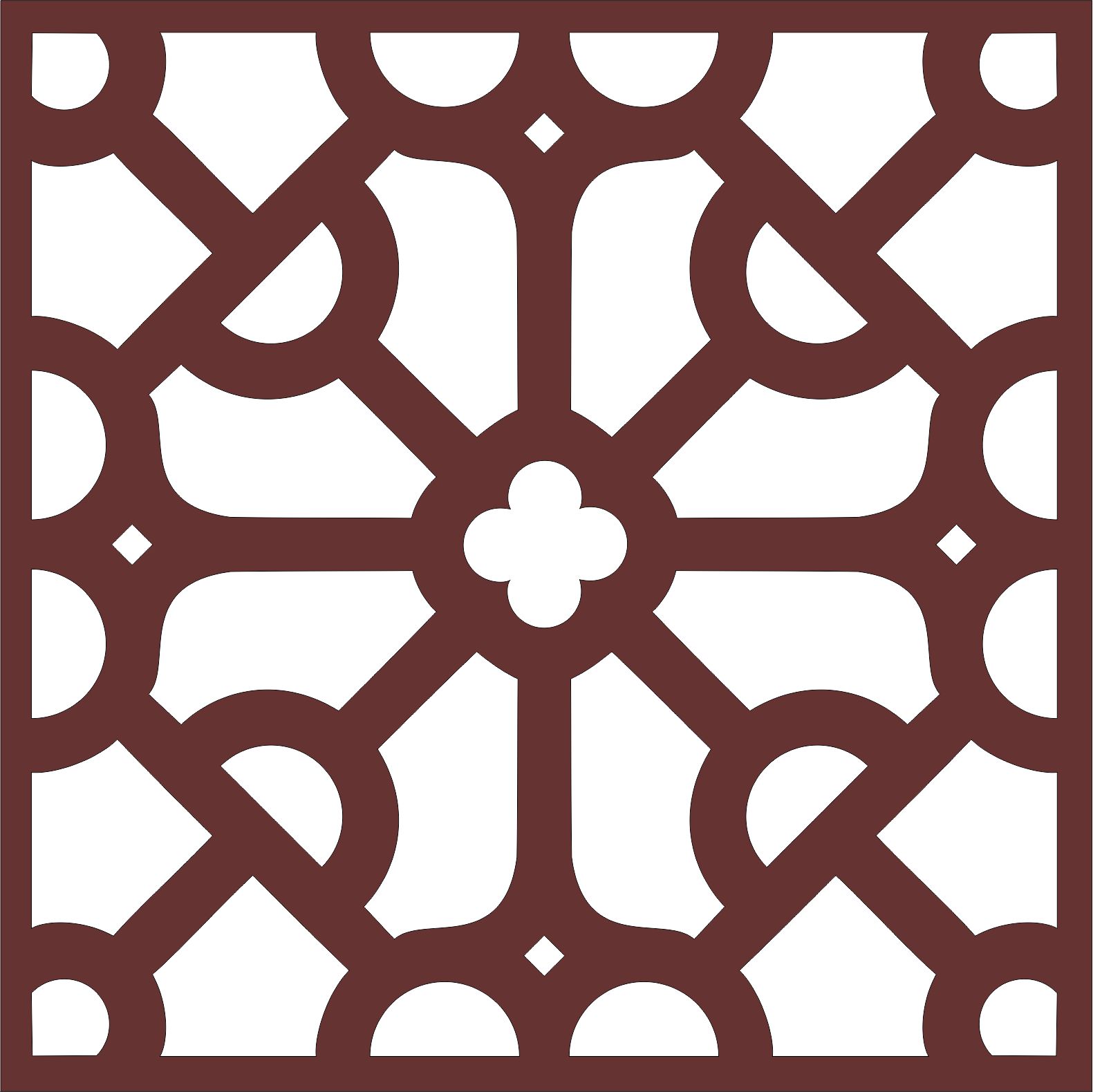 Laser Cut Decorative Privacy Screen Indoors Grill Room Divider Pattern Download Free Vector