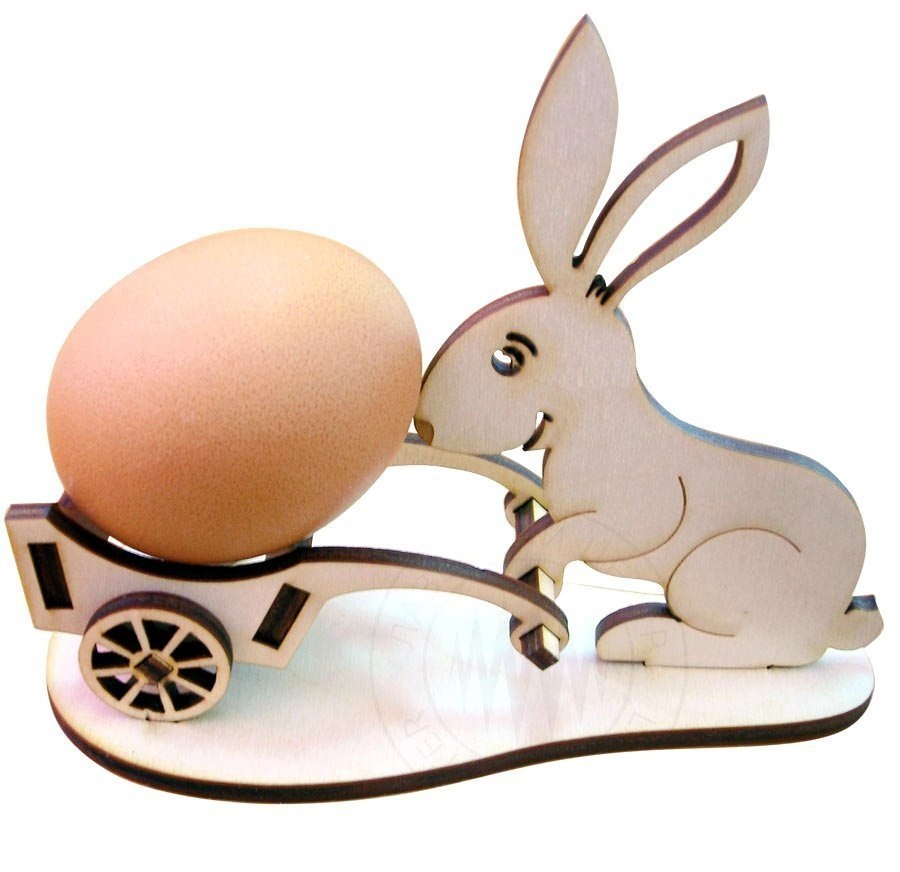 Laser Cut Easter Bunny Rabbit Free CDR Vectors File Free Download
