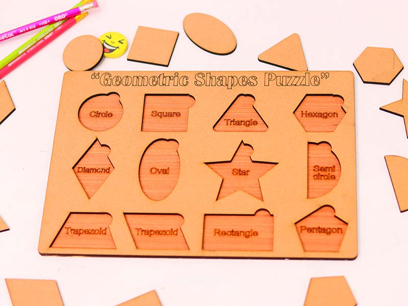 Laser Cut Educational Toys and Shape Learning Activities for Kids | Vectors  File