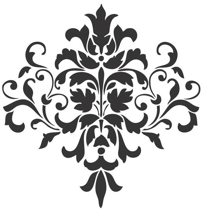 Laser Cut Grill Floral Pattern Free Vector DXF File