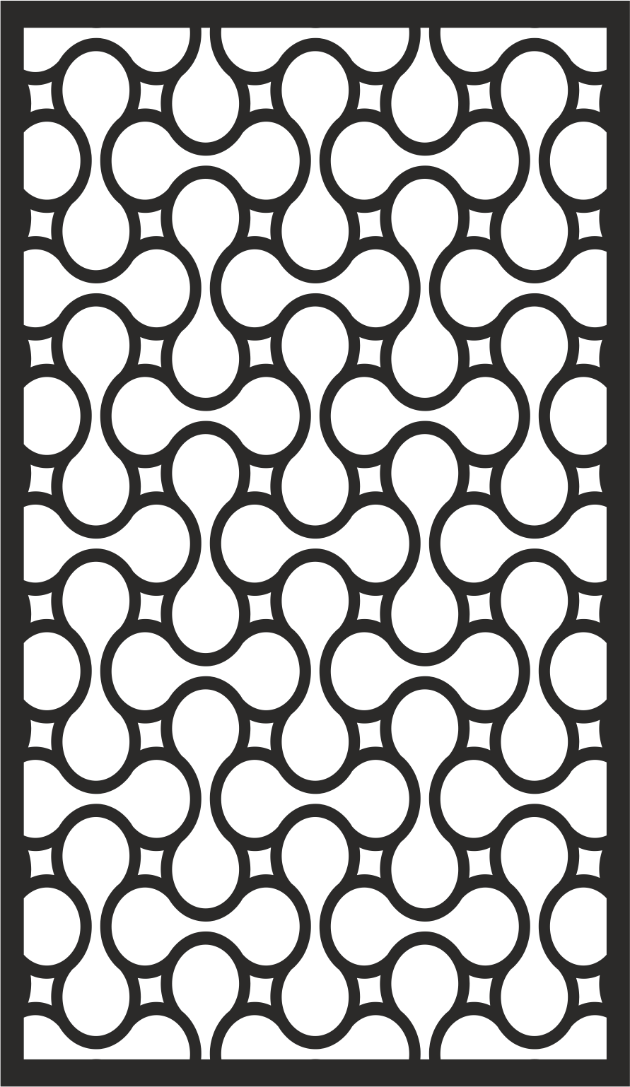 Laser Cut Seamless Floral Pattern 223 Free Vector CDR File