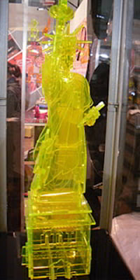 Laser Cut Statue of Liberty 3D Model Vector File