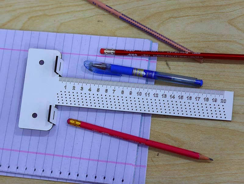 Laser Cut T Square Ruler Template 3mm Vector File | Vectors File
