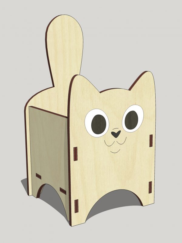Laser Cut Wooden Toy CDR File