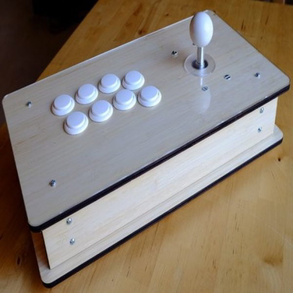 Laser Cut Wooden Game Handle Game Controller Customized Wooden Box File for Laser Cutting