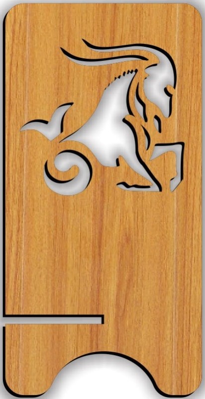Laser Cut Wooden Mobile Stand Vector File