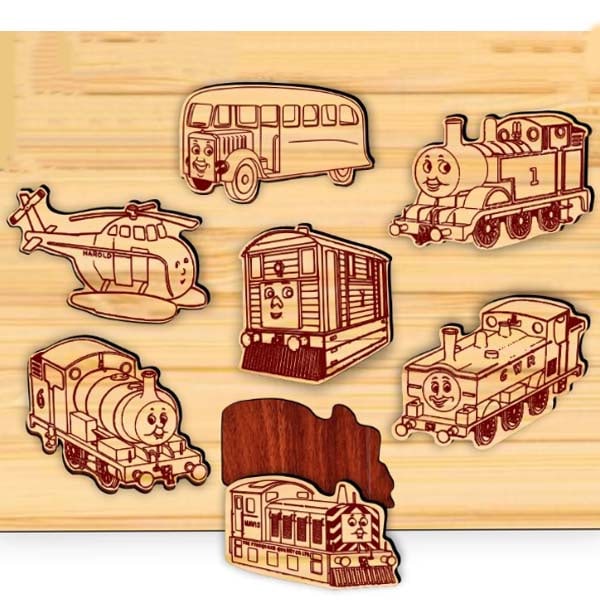 Laser Cut Wooden Puzzle Kids Game Kids Toys Vector File