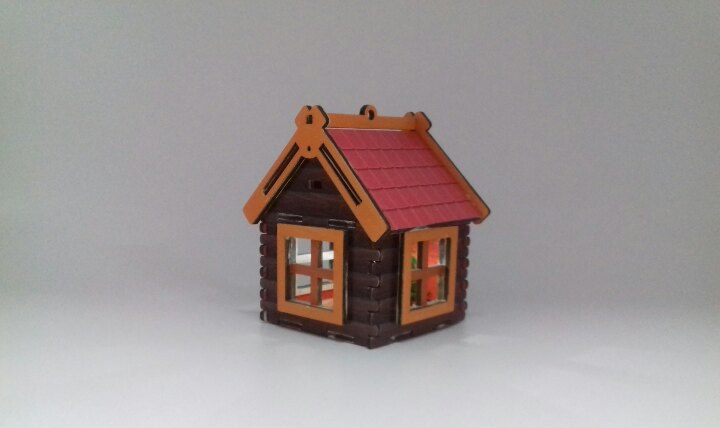 Laser Cutter Small House Projects CDR File
