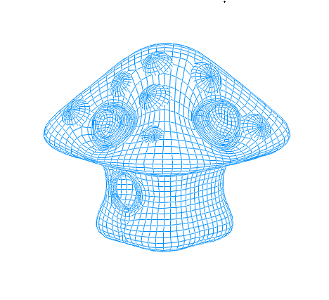 Laser Engraving Lamp 3D Illusion Led Lamp Mushroom DXF File