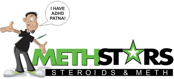 Meth Stars Logo Free CDR Vectors File