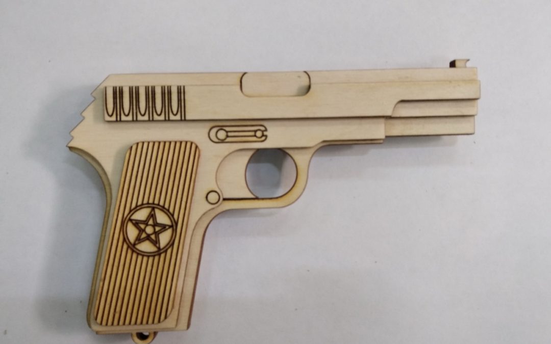 Mini Wood Gun CDR Vectors File