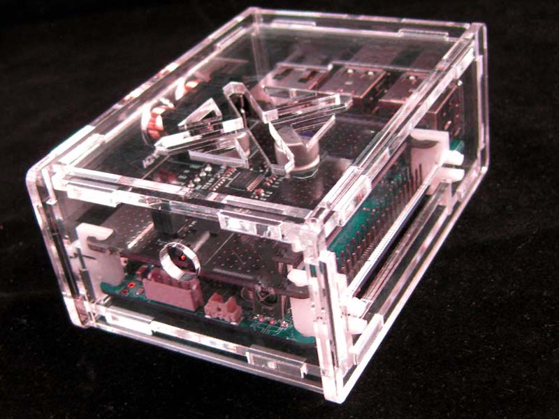 Odroid C1 Hifi Shield 3mm Acrylic Case Laser Cut File | Vectors File