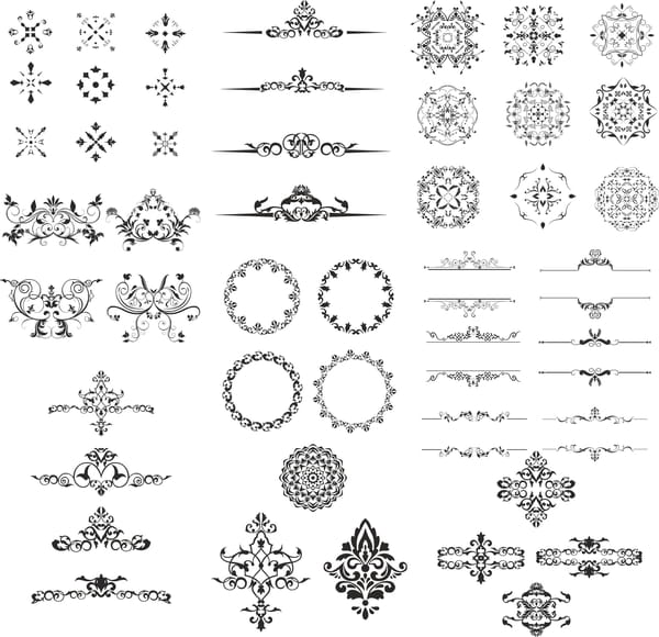 Ornament Design Kit Free CDR Vectors File