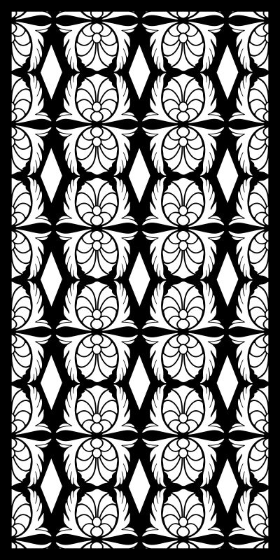 Ottoman Stencils Pattern Design 05 CDR File