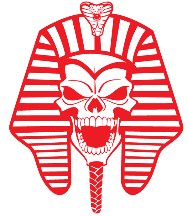 Pharaoh Skull Vector illustration and CDR File