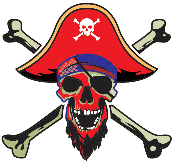 Pirate Skull Design Gangster Skull Tattoo Design Free Vector