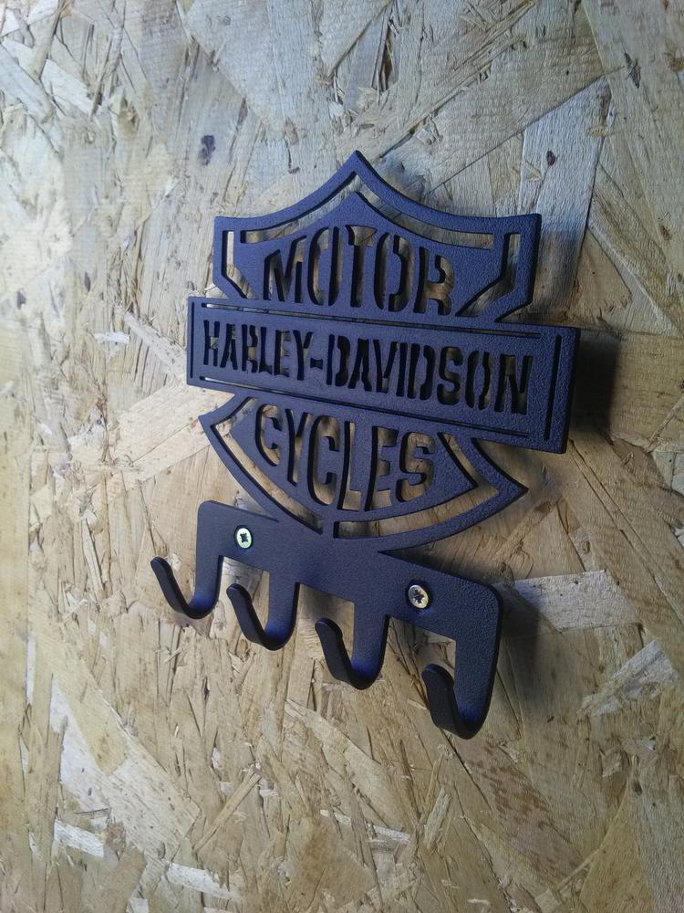 Plasma Cut Harley Davidson Hanger DXF File DXF File