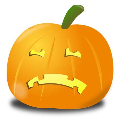 Pumpkin Orange Vector SVG File