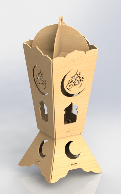 Ramadan Wood Laser Cutting Laser Cut DXF File