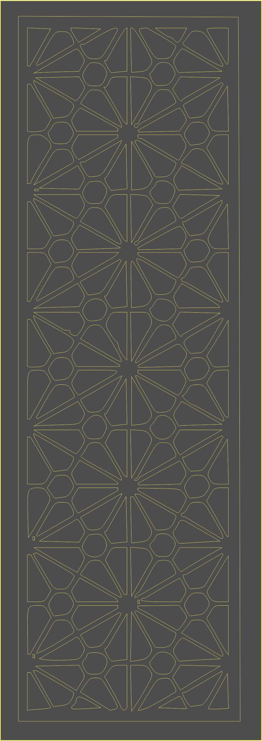 Room Divider Pattern Screen Free Vector File